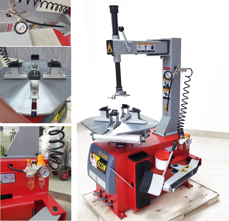 Những lợi ích Lợi ích của việc sử dụng máy tháo lốp xe TC-830E
