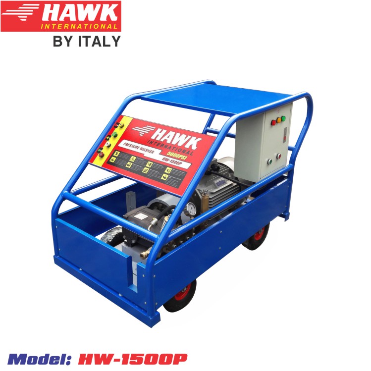 Máy xịt rửa áp lực cao 15 Kw HW-1500P áp lực 350 Bar