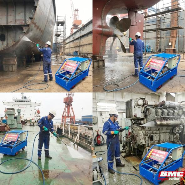 Máy phun rửa công nghiệp áp lực cao