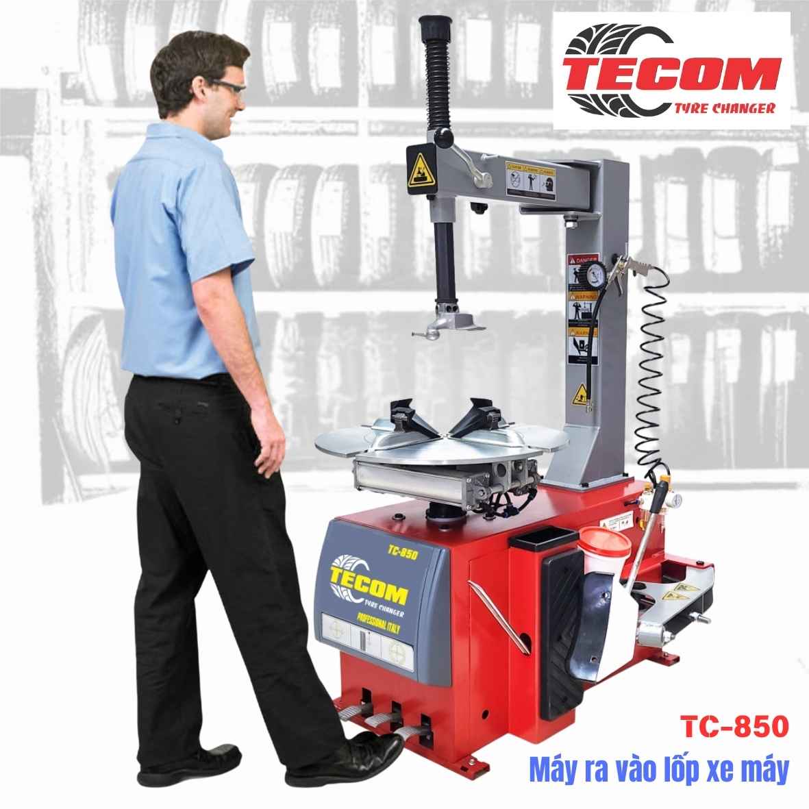 Máy ra vào lốp xe máy TC-850