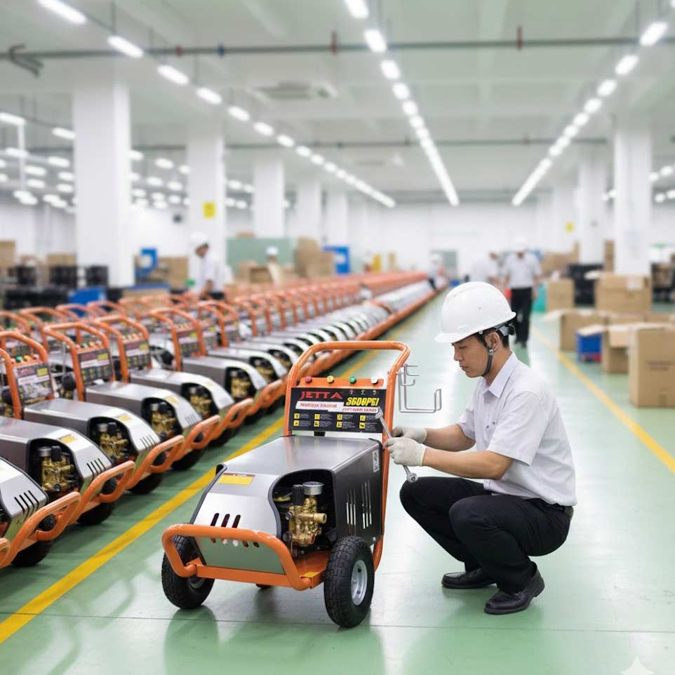 Máy rửa xe JETTA nhập khẩu bở công ty ban mai