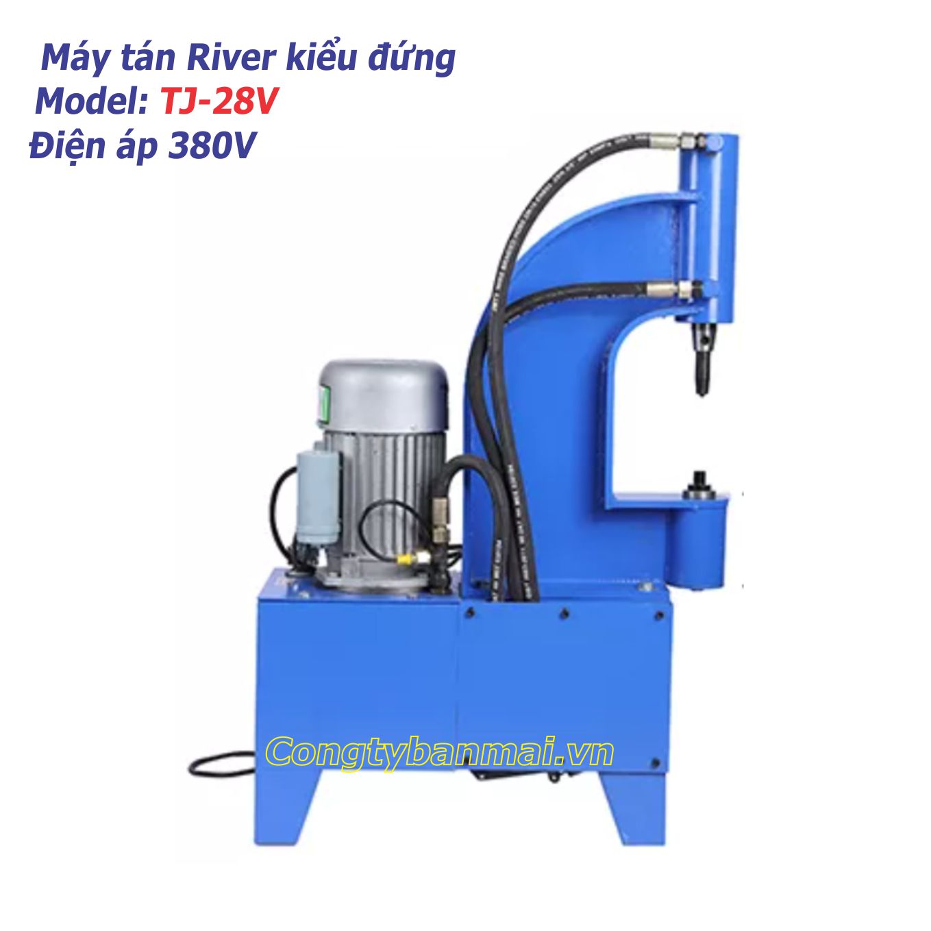 Máy tán rive bố thắng kiểu ngang tj-28v, tán bố thắng, máy tán đinh ri-ve tj-28v, Máy tán rive má phanh kiểu ngang TJ-28v 