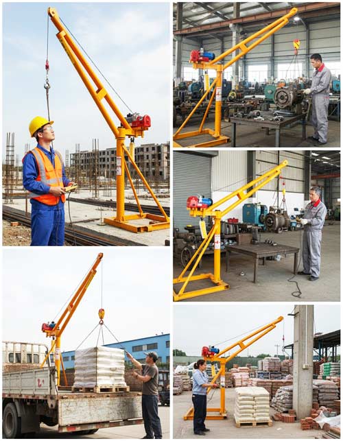 Máy tời xây dựng 360 độ