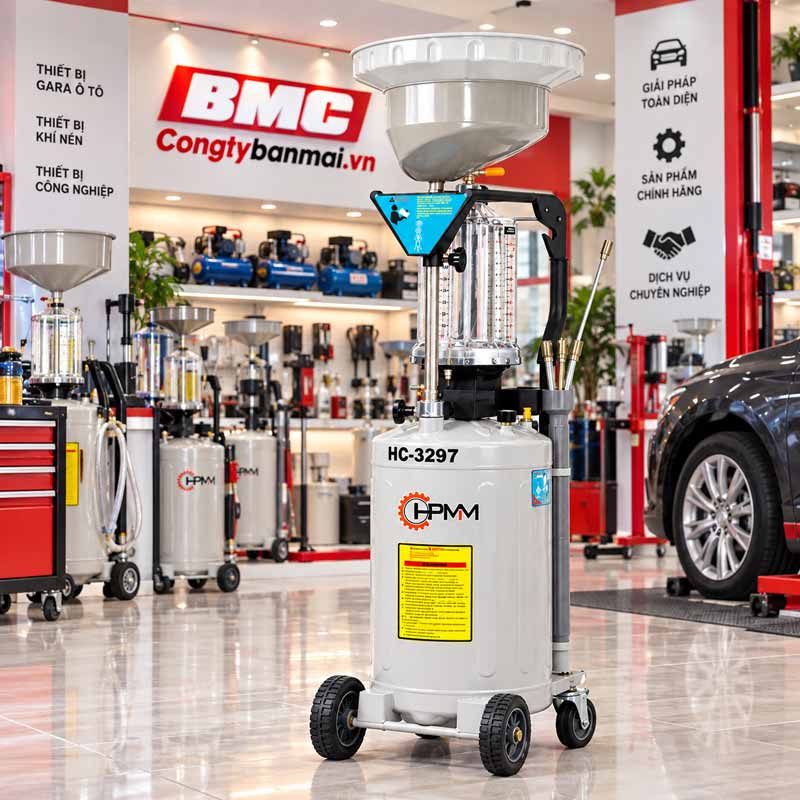 Mua máy hút dầu thải khí nén HPMM HC-3297 tại Công Ty Ban Mai