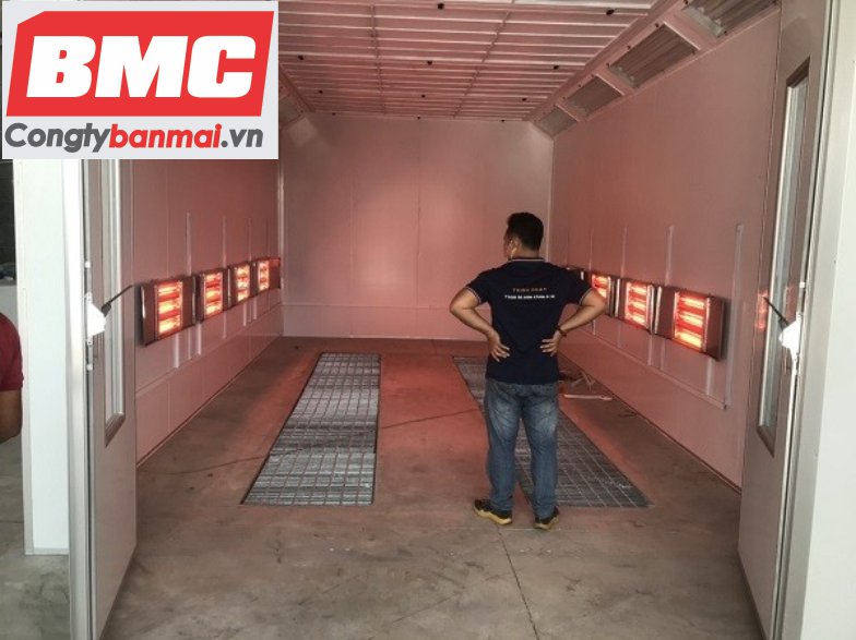Những lỗi hư hỏng thường gặp khi sử dụng buồng sơn ô tô