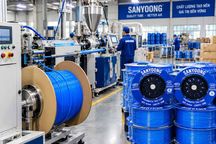 Ống hơi khí nén PU và TPU
