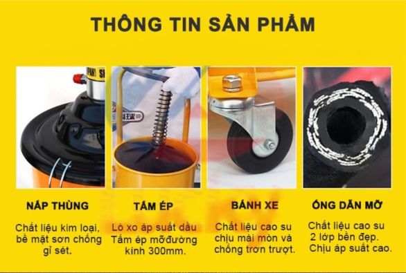 Thông tin chi tiết về bơm mỡ GZ-9T