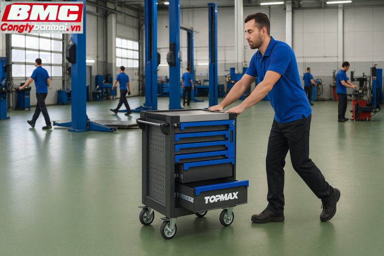 Tủ đồ nghề dụng cụ 7 ngăn