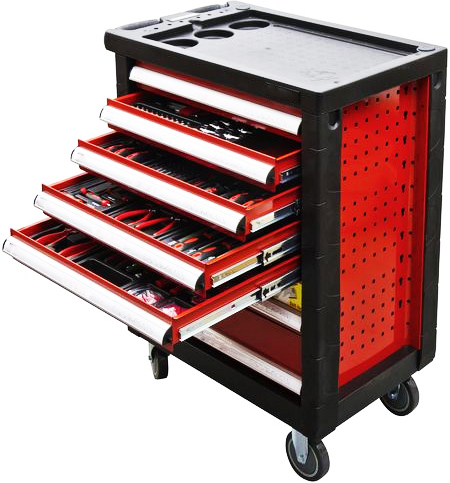 tủ đồ nghề 7 ngăn BM-3267 201 chi tiết