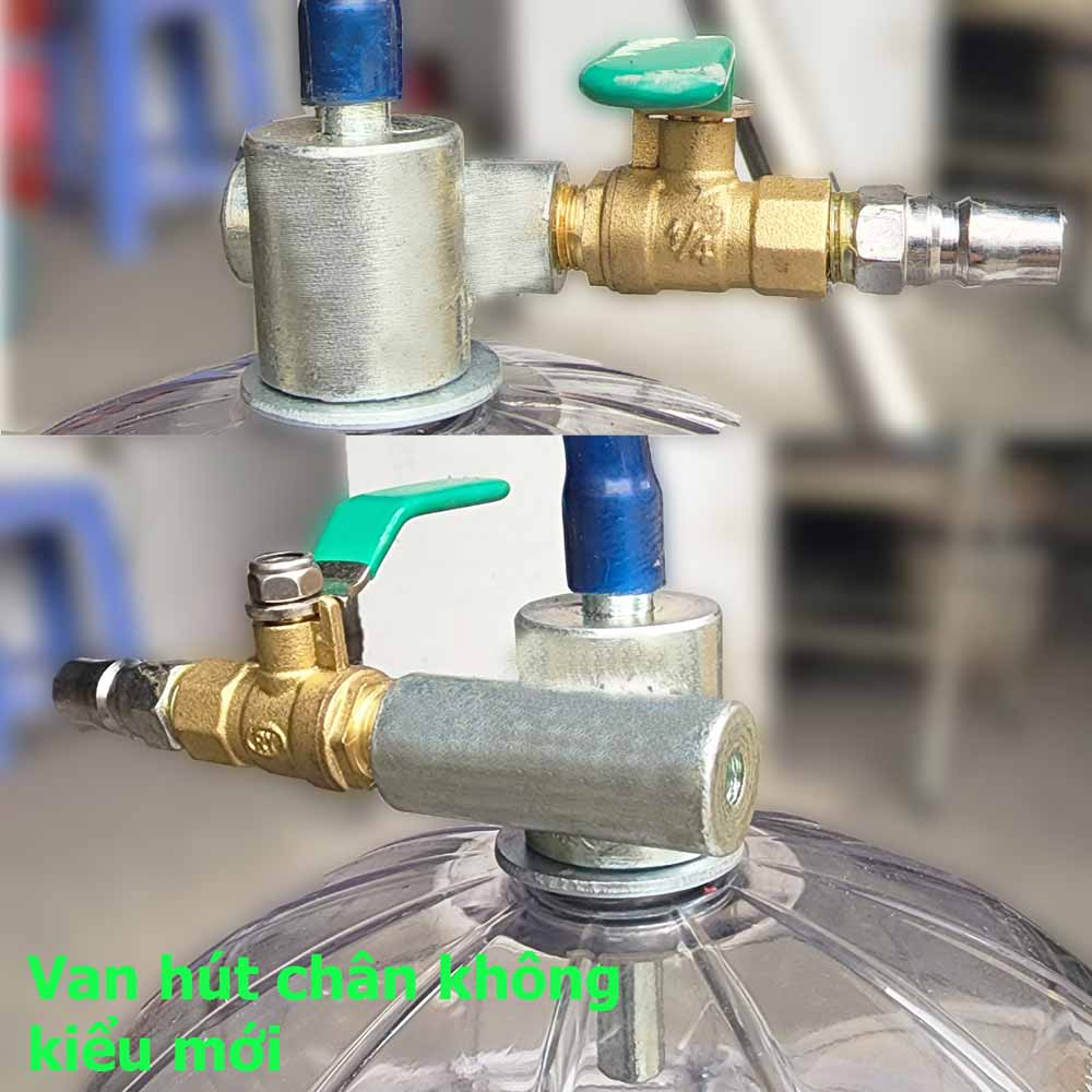 Van hút nhớt xe máy