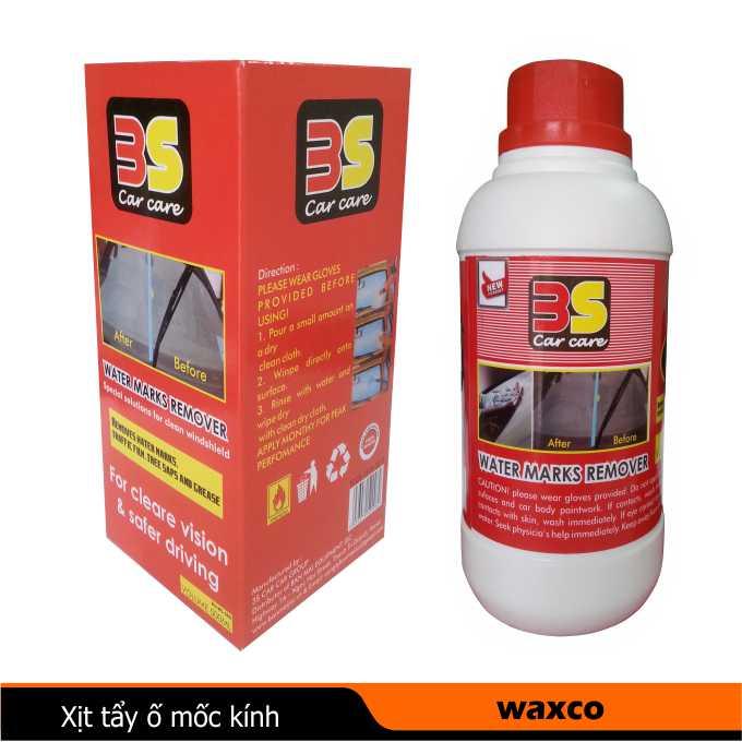 Dung dịch tẩy ố mốc kính 3S Car Care