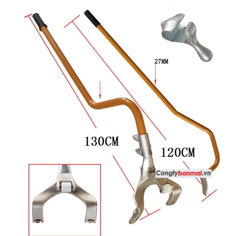 Bộ cào vỏ không ruột xe tải