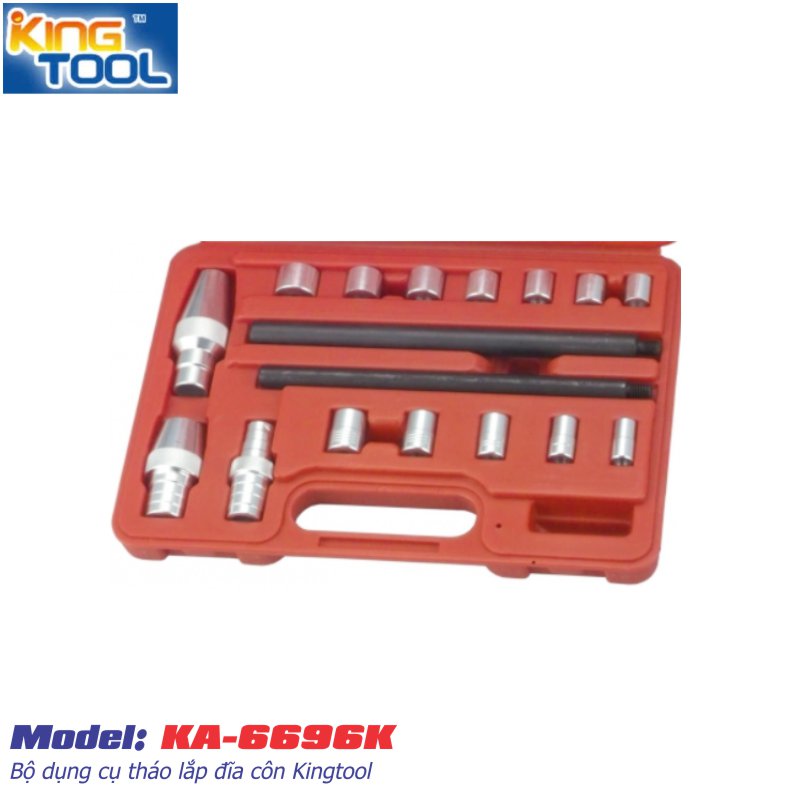 Bộ dụng cụ tháo lắp đĩa côn Kingtool KA-6696K