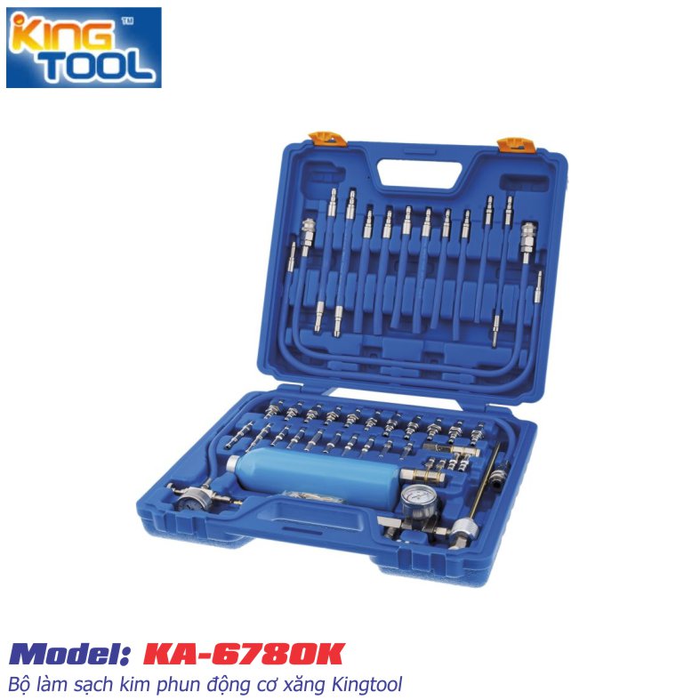 Bộ làm sạch kim phun động cơ xăng Kingtool KA-6780K