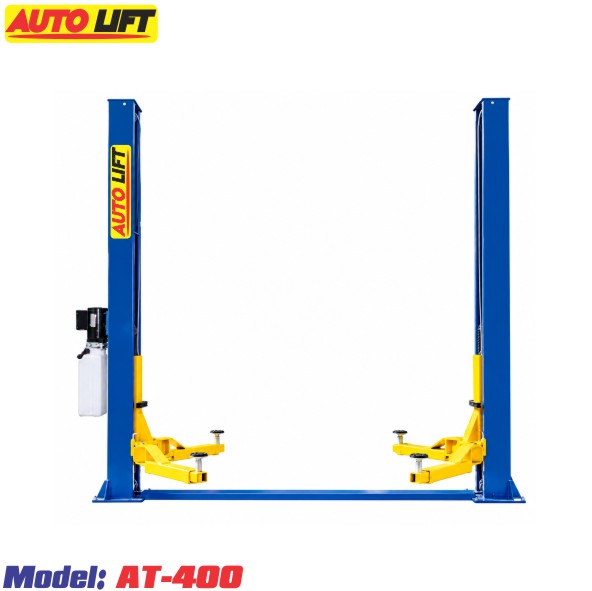 Cầu nâng 2 trụ cổng dưới AT-400 hãng Autolift
