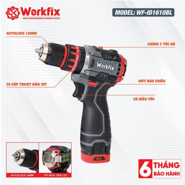 Cấu tạo máy Workfix WF-ID1016BL