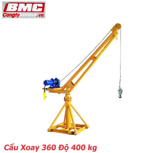 Cẩu xoay 360 độ 400 kg