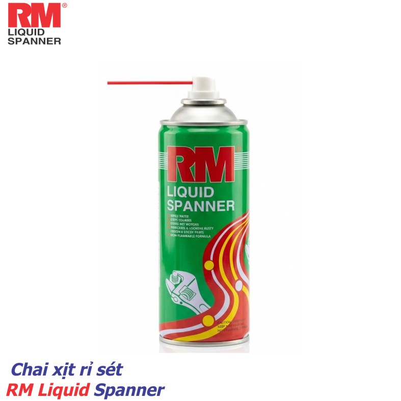 Chai xịt rỉ sét RM Liquid Spanner