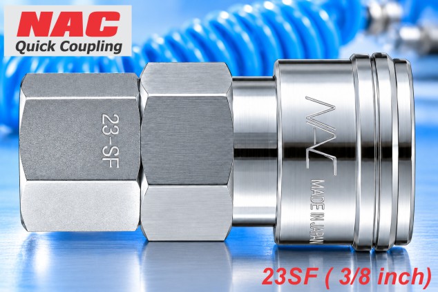 Cút nối nhanh NAC 23SF ren trong 3/8"