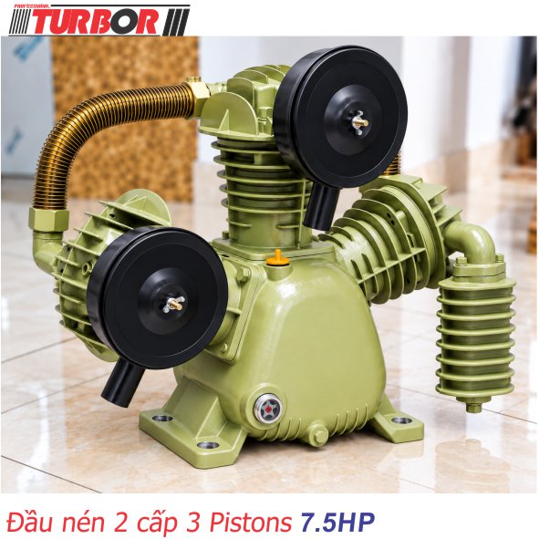 Đầu nén hơi Turbor 2 cấp nén 7.5HP