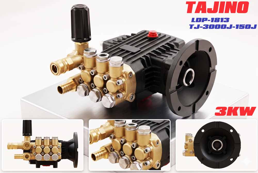 Đầu bơm rửa xe cao áp 3 KW LDP-1813