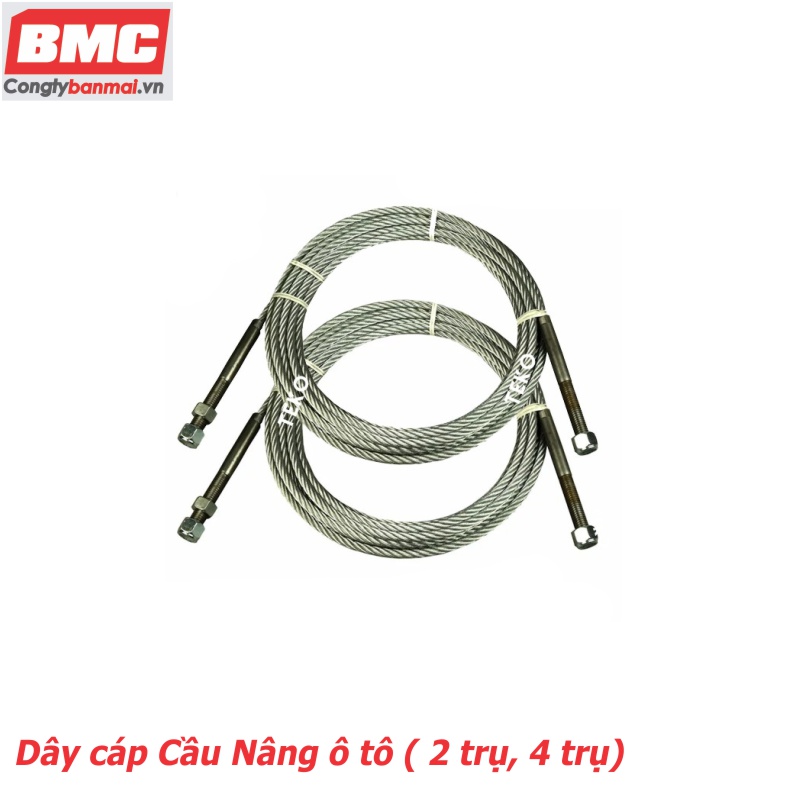Dây cáp cầu nâng ô tô
