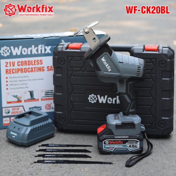 Địa chỉ mua máy cưa kiếm dùng Pin Workfix WF-CK20BL tại công ty ban mai
