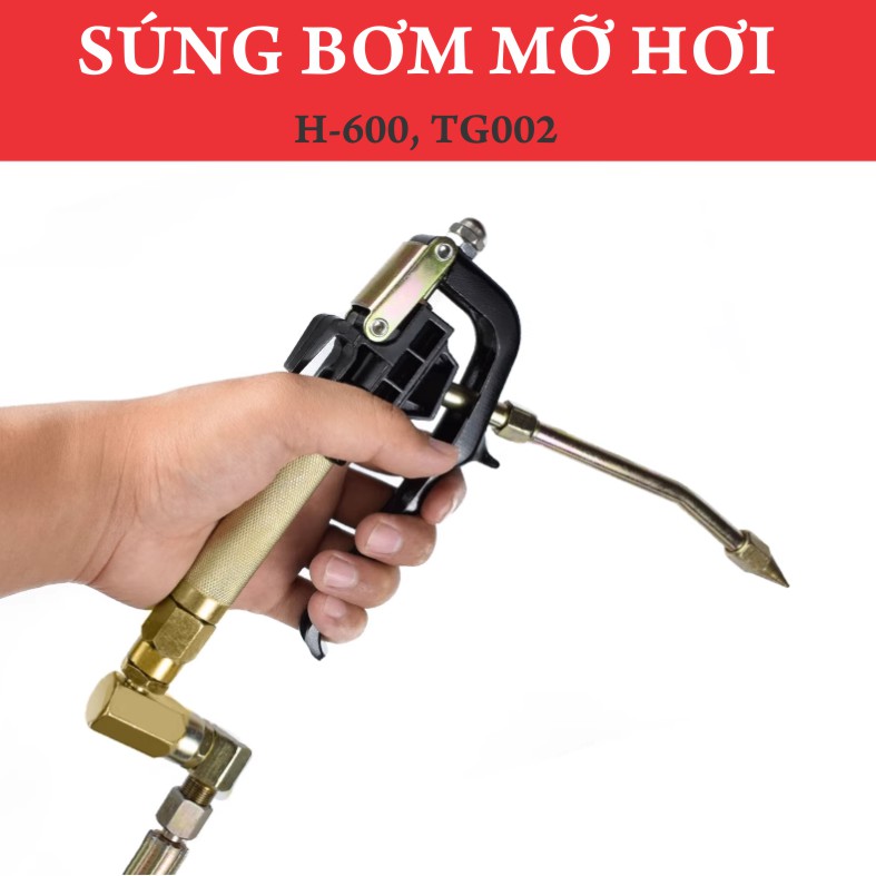 Địa chỉ uy tín mua súng bơm mỡ khí nén H-600 tại Công Ty Ban Mai