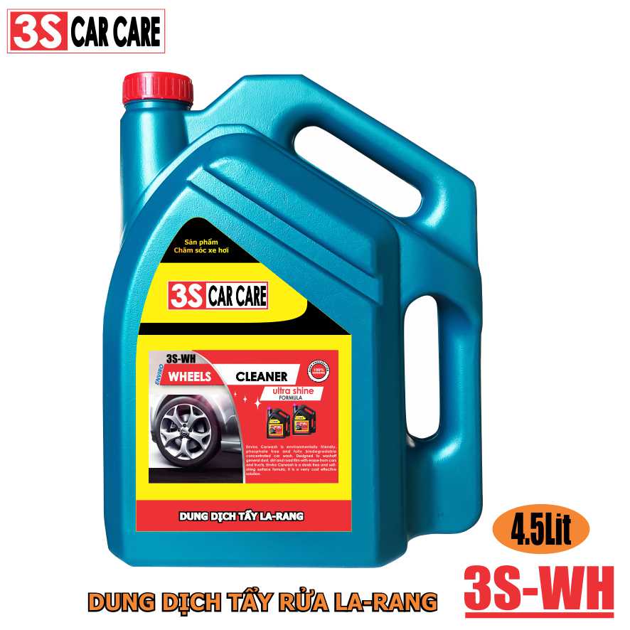 Dung dịch tẩy rửa La-zăng 3S-WH 4,5 lít