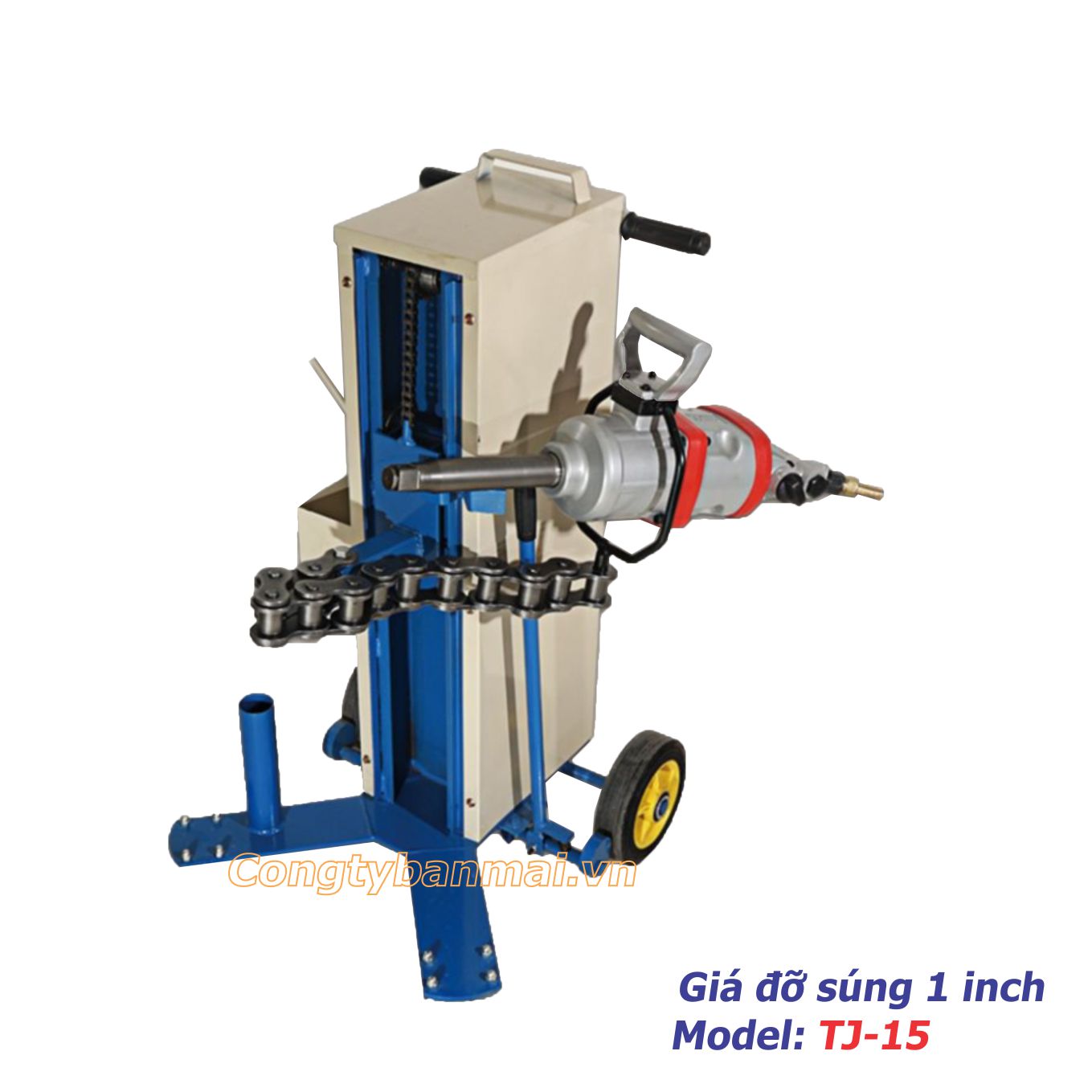 Giá treo súng bắn bu lông kiểu xích 1 inch TJ-15