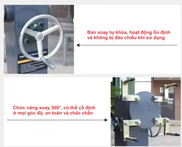 Giá đỡ treo tháo lắp máy động cơ 1000kg EF-1000