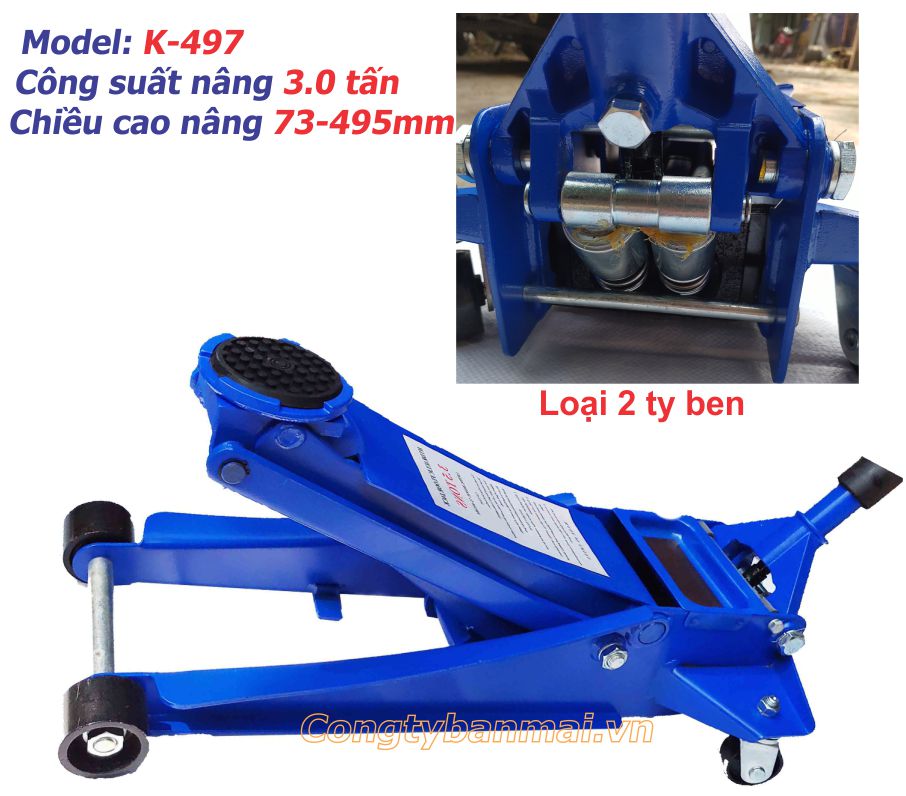 kích cá sấu 2 ty 3 tấn OPK