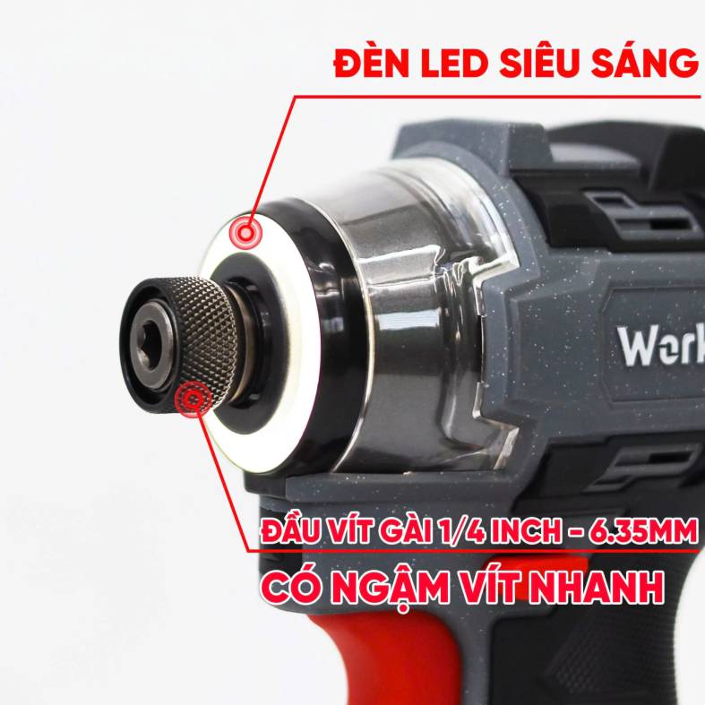 Hình ảnh máy bắn vít dùng pin WF-SD250MAX