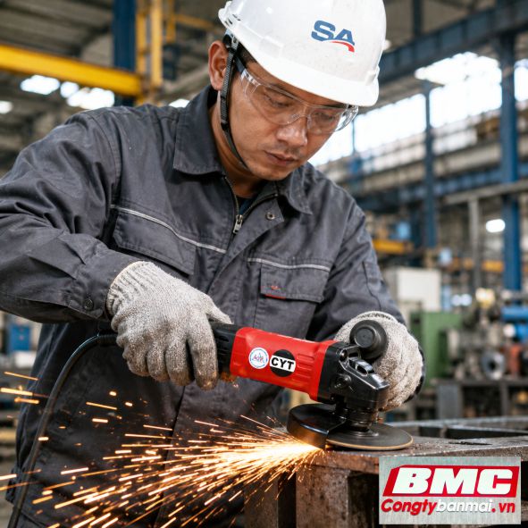 Hình ảnh máy mài góc hơi CYT DL-704