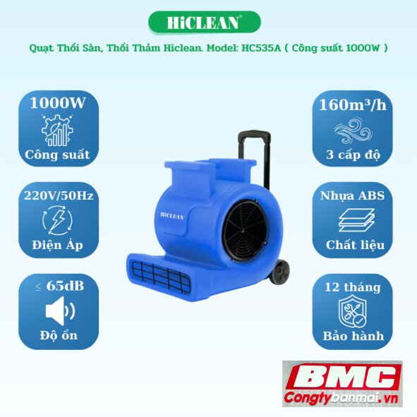 Hình ảnh máy thổi sàn HC-535A