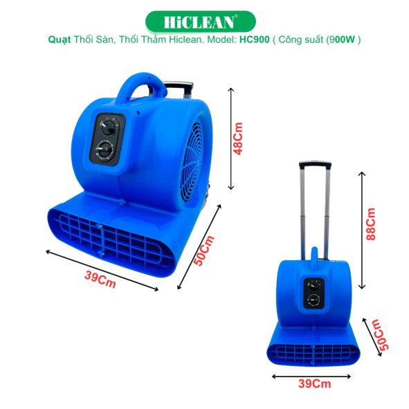 Hình ảnh quạt thổi sàn HiClean HC900