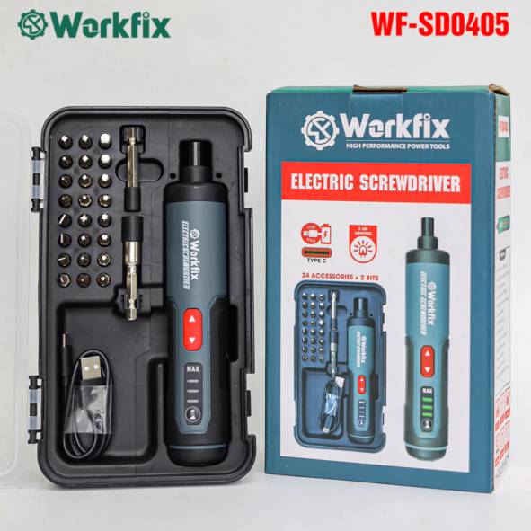 Hình ảnh súng siết vít dùng Pin Workfix WF-SD0405