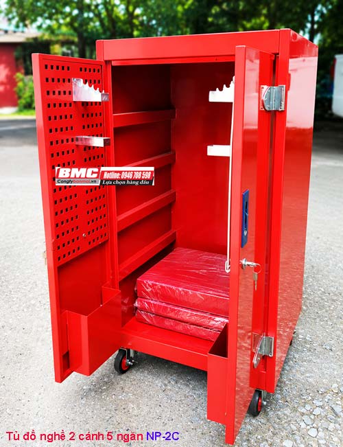 Tủ đựng đồ nghề 2 cánh 5 ngăn cánh NP-2C