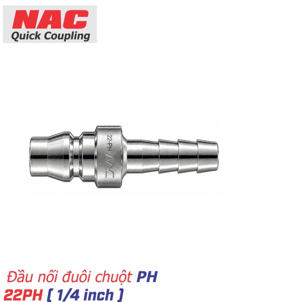 Khớp nối nhanh NAC 22PH ( 1/4 inch )