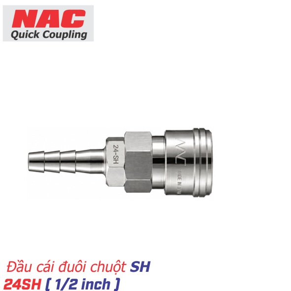 Khớp nối nhanh NAC 24SH(1/2 inch)