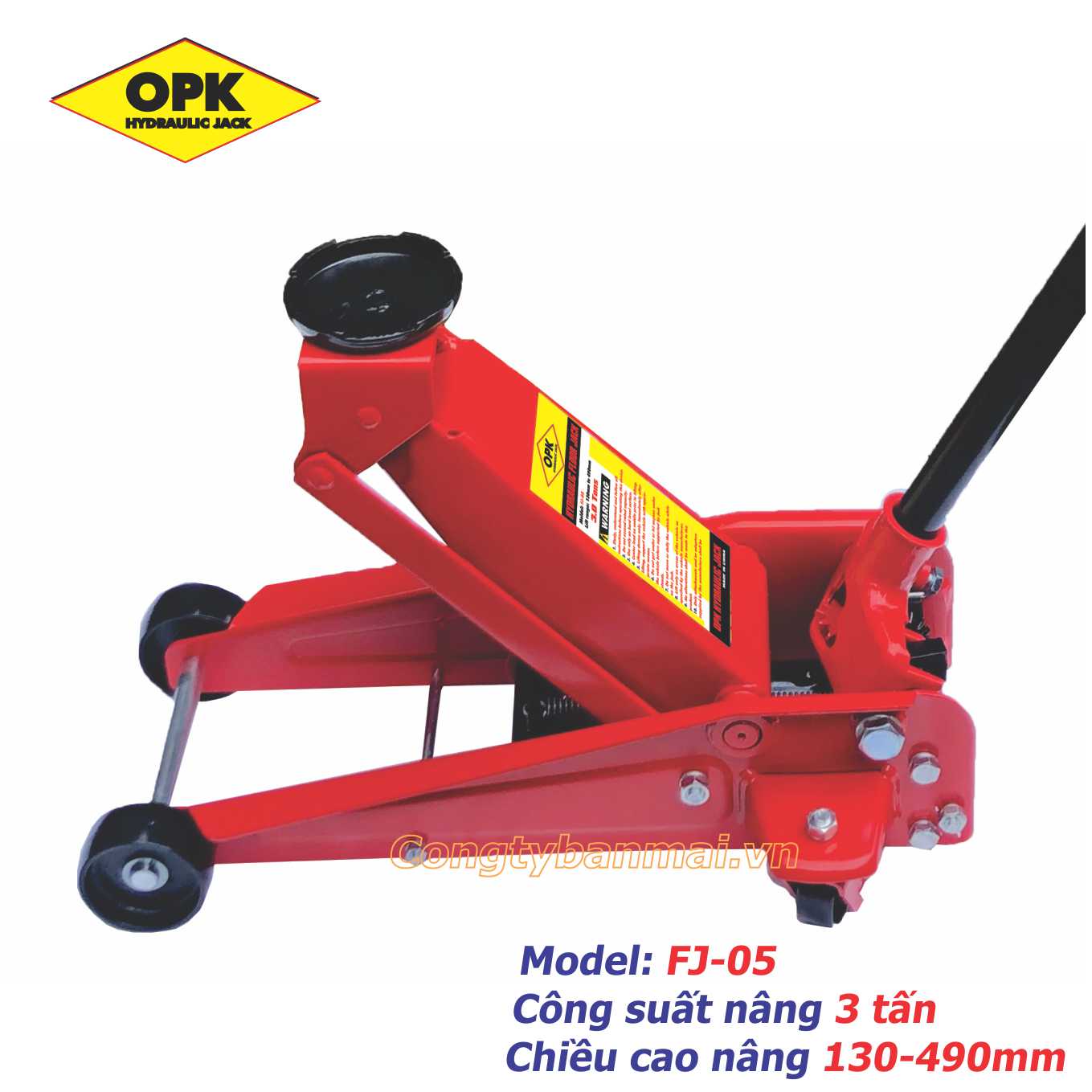 Kích cá sấu 3 tấn FJ-05