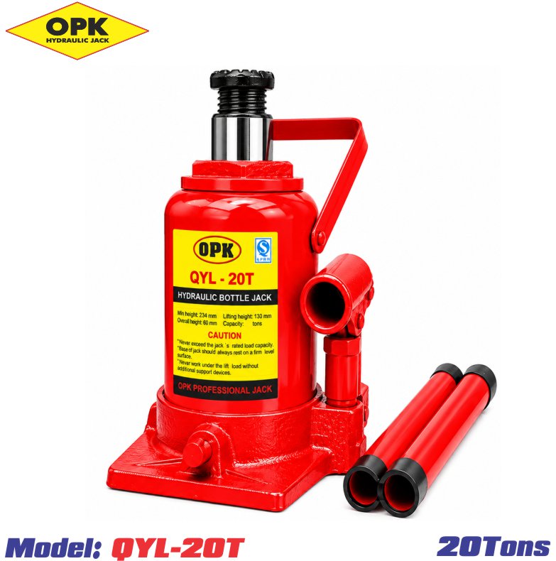 Kích con đội thuỷ lực 20 tấn OPK QYL-20T