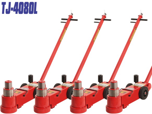 kích hơi 2 tầng thân dài 80 tấn dùng hơi TJ4080L