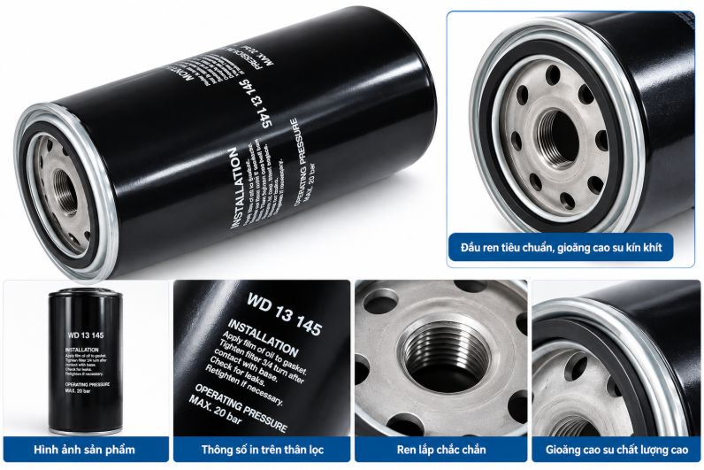 lọc dầu WD 13145