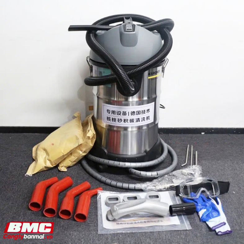 Máy bắn trấu vệ sinh họng nạp động cơ xe ô tô Karcher-30L