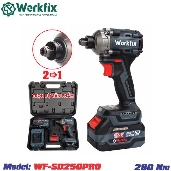 Máy bắn vít dùng Pin WF-SD250PRO
