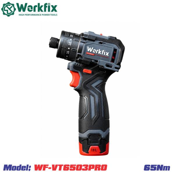 Máy bắn vít Workfix WF-VT6503PRO lực siết 65N