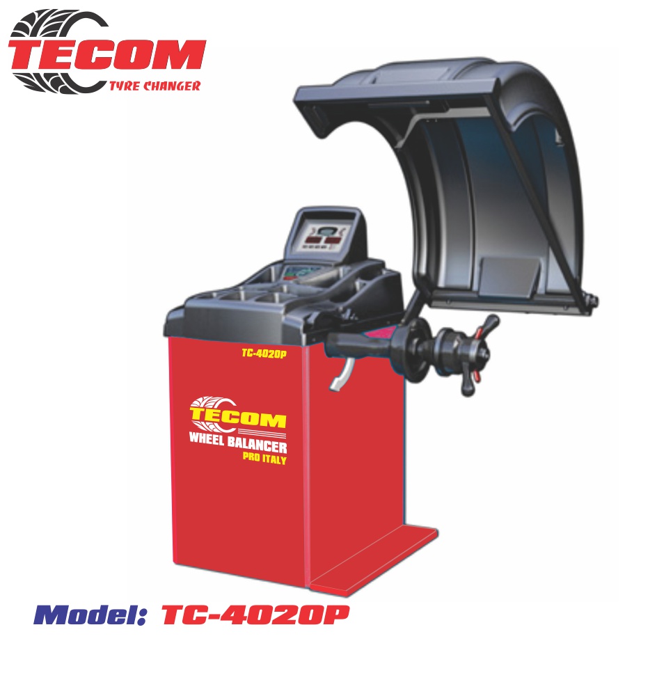 Máy cân bằng lốp ô tô TC-4020P hiệu Tecom