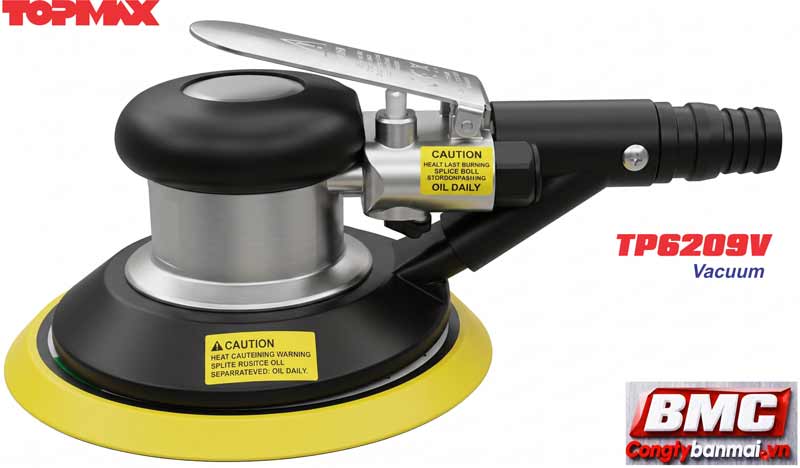 Máy chà nhám khí nén tự hút bụi TP6209V