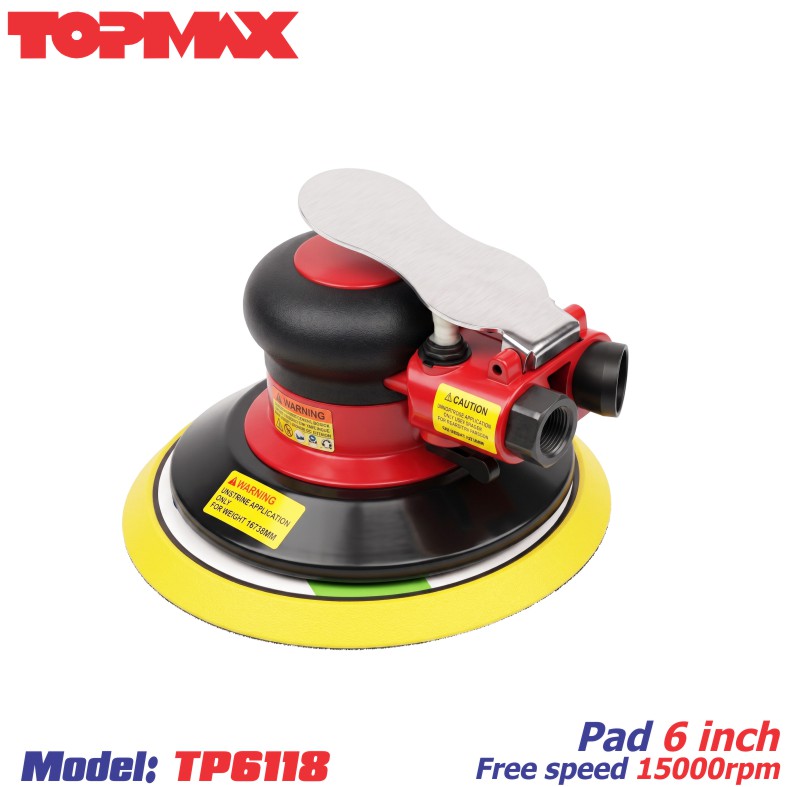 Máy chà nhám rung khí nén Topmax TP6118, 6 inch